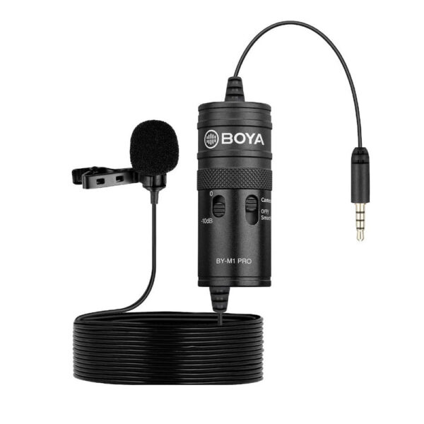 میکروفن بویا BOYA BY-M1 Pro Lavalier Microphone - تصویر 1