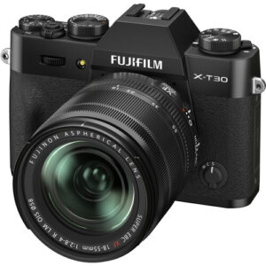 دوربین عکاسی بدون آیینه فوجی FUJIFILM X-T30 II Mirrorless Camera with 18-55mm Lens (Black)