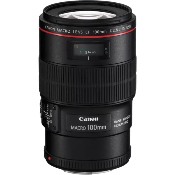 لنز کانن Canon EF 100mm f/2.8L Macro IS USM - تصویر 1