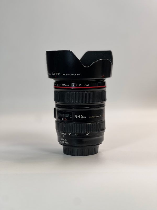 لنز دوربین کارکرده Lens 24-105 canon - تصویر 1