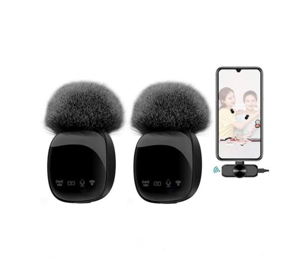 میکروفون بی‌سیم دو کاربره باس مدل آر ٨ - تصویر 1