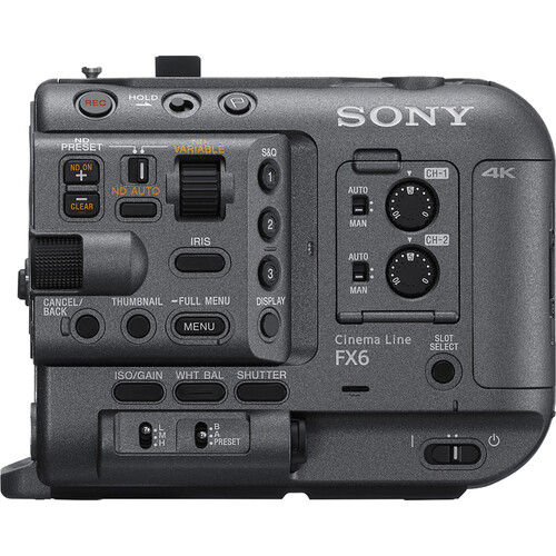 دوربین فیلم برداری سونی Sony FX6 Full-Frame Cinema Camera (Body Only) - Image 4