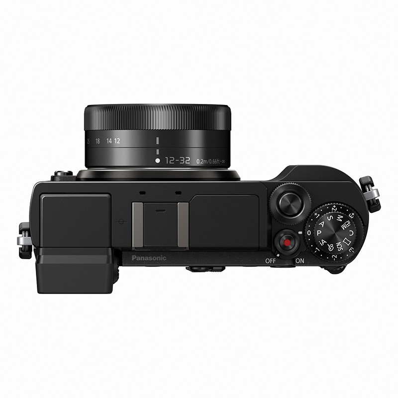 کیت دوربین عکاسی بدون آینه پاناسونیک Panasonic Lumix DC-GX9 Mirrorless Camera with 12-32mm Lens (Black) - Image 2