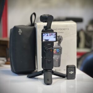 دوربین اسمو پاکت کمبو کارکرده dji osmo pocket 3 creator combo