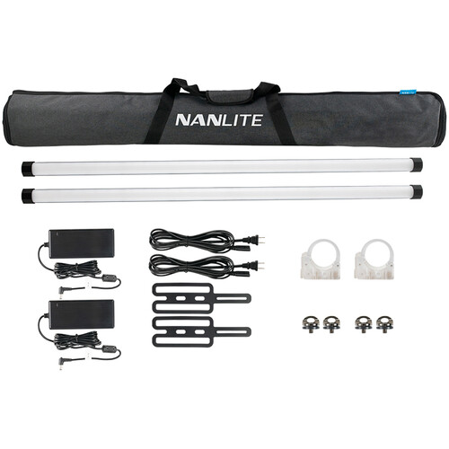 کیت نور باتومی دو تایی Nanlite PavoTube II 30X RGBWW 2-Light Kit