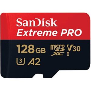 کارت حافظه میکرو اس دی سن دیسک Extreme Pro A2 UHS I 128GB ا SanDisk Extreme Pro A2 UHS-I 128GB C10 4K Memory Card